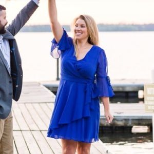 NWT - Royal Blue Cocktail / Summer Dress